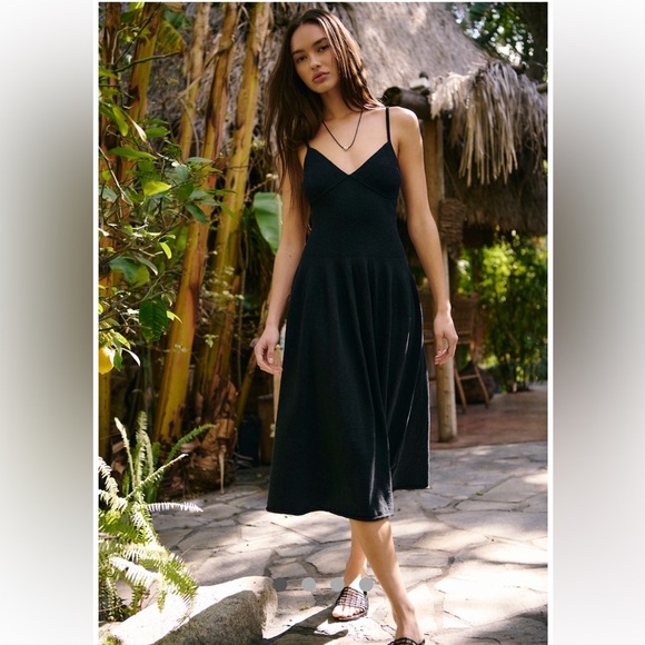 Free People Dresses & Skirts - Free people Tula sweater midi dress M NWT